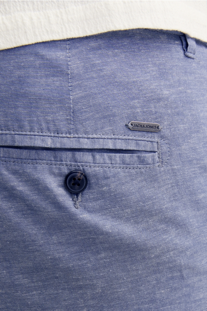 JPSTACE SUMMER LINEN BLEND CHINO PA 12248604 FADED DENIM/MELANGE